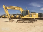 Side of used Excavator